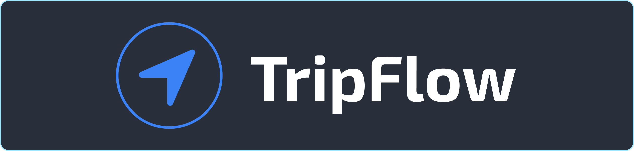 TripFlow Banner